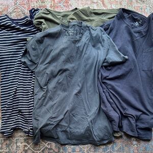 Everlane + J.Crew Short Sleeve Tee Bundle - set of 5